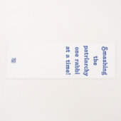 Viering van 50 jaar vrouwelijke RabbisYoga Mat (Voorkant (horizontaal))