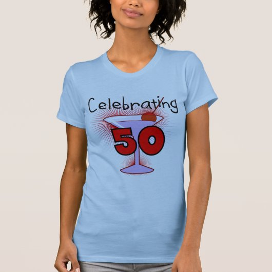 Viering van 50 T-shirts en cadeaus (Voorkant)