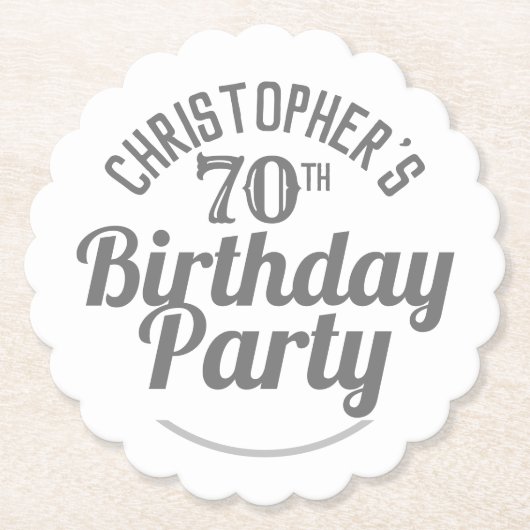 Viering van 70ste verjaardag van het Onderzetter o (Voorkant)