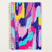 Viering van Abstracte kleurenkunst Planner (Voorkant)