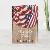 Viering Van Dankbaarheid Rood Wit Blauw Sjabloon (Voorkant)