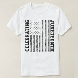 Viering van de 19e noodlijdende Amerikaanse vlag T-shirt