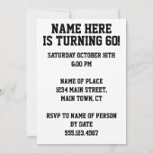 Viering van de 29e verjaardag van de 31e deeltijdu kaart (Achterkant)