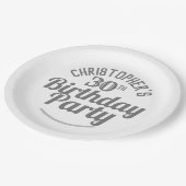 Viering van de 30e verjaardag van de Borden van Bi Papieren Bordje (Gekanteld)