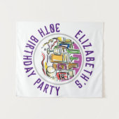 Viering van de 30e verjaardag van de bosbouw wandkleed (Voorkant (horizontaal))