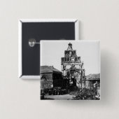 Viering van de 500-jarige verjaardag vierkante button 5,1 cm (Voorkant /achterkant)