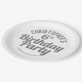 Viering van de 6e verjaardag van de Borden op jaar Papieren Bordje (Gekanteld)