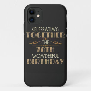 viering van de 70e verjaardag Case-Mate iPhone case