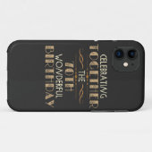 viering van de 70e verjaardag Case-Mate iPhone case (Achterkant (horizontaal))