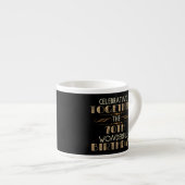 viering van de 70e verjaardag espresso kop (Voorkant rechts)