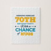 viering van de 70e verjaardag legpuzzel (Verticaal)