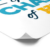 viering van de 70e verjaardag poster (Hoek)