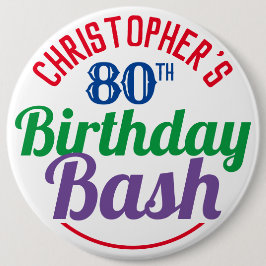 Viering van de 80ste verjaardag van de Button van 