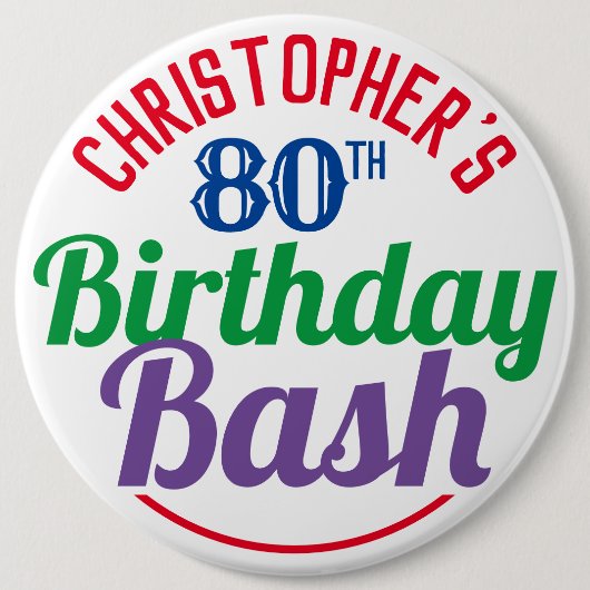 Viering van de 80ste verjaardag van de Button van  (Voorkant)