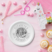 Viering van de 90e verjaardag van Borden op jaarpa Papieren Bordje (Feest)