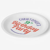 Viering van de 9e verjaardag van de Borden op jaar Papieren Bordje (Gekanteld)