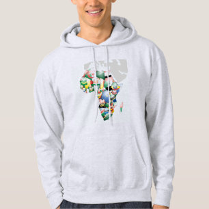 Viering van de Afrikaanse diversiteit: de kleuren Hoodie
