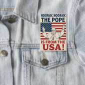 Viering van de Amerikaanse paus - Button (Insitu)