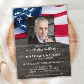 Viering van de Amerikaanse vliegfoto van de Amerik Uitnodiging Briefkaart