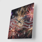 Viering van de Amerikaanse wandklok (Hoek)