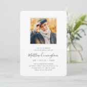 Viering van de begrafenis van de begrafenis Memori Kaart (Staand voorkant)