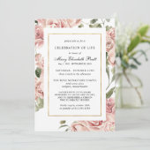 Viering van de begrafenis van de begrafenis Memori Kaart (Staand voorkant)