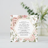 Viering van de begrafenis van de begrafenis Memori Kaart (Staand voorkant)