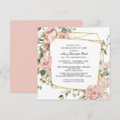 Viering van de begrafenis van de begrafenis van de kaart (Voorkant / Achterkant)