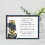 Viering van de begrafenis van de begrafenis van de kaart (Staand voorkant)