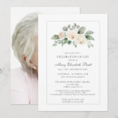 Viering van de begrafenis van de begrafenis van de kaart (Voorkant / Achterkant)