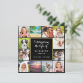 Viering van de begrafenis van de begrafenis van de kaart (Staand voorkant)