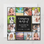 Viering van de begrafenis van de begrafenis van de kaart (Voorkant)