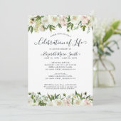 Viering van de begrafenis van de begrafenis van de kaart (Staand voorkant)