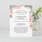 Viering van de begrafenis van de begrafenis van de kaart (Staand voorkant)