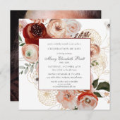 Viering van de begrafenis van de begrafenis van de kaart (Voorkant / Achterkant)