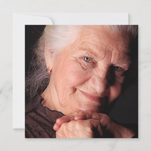 Viering van de begrafenis van de begrafenis van de kaart (Achterkant)