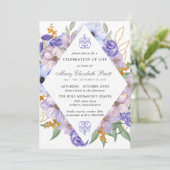 Viering van de begrafenis van de begrafenis van he kaart (Staand voorkant)