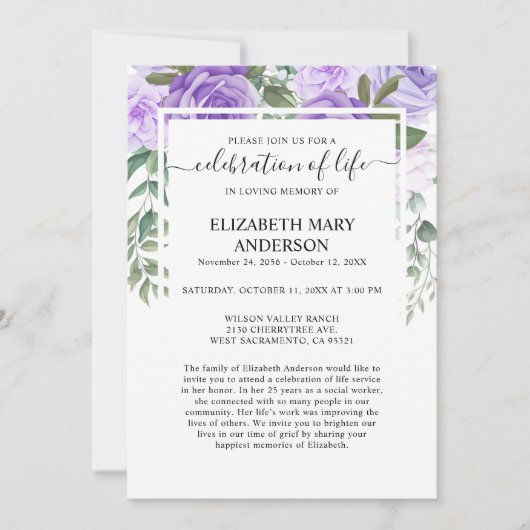 Viering van de begrafenis van de begrafenis van he kaart (Voorkant)