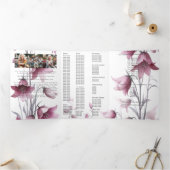 Viering van de begrafenis van de begrafenisherdenk drieluik aankondiging (Binnen)