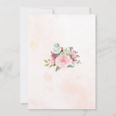 Viering van de begrafenis van de Pink Peony Eucaly Kaart (Achterkant)