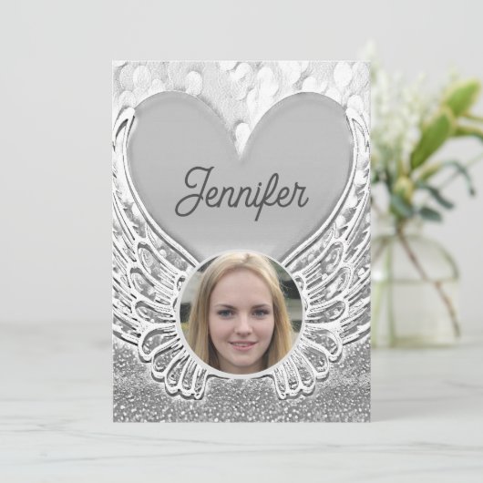 Viering van de begrafenis van het leven kaart (Staand voorkant)