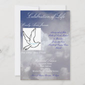 Viering van de begrafenis van het leven kaart (Voorkant)