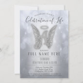 Viering van de begrafenis van het leven kaart (Achterkant)