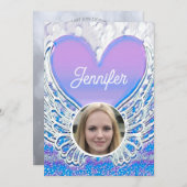 Viering van de begrafenis van het leven kaart (Voorkant / Achterkant)