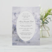 Viering van de begrafenis van Paarse puinhopen van Kaart (Staand voorkant)