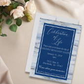 Viering van de blauwe vlag van de levensdenkdienst kaart