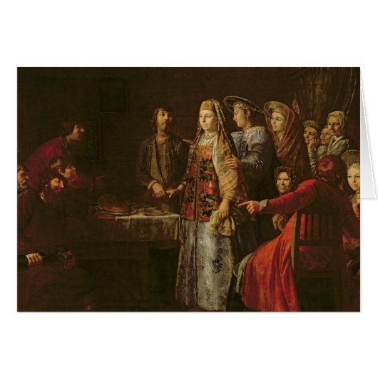 Viering van de bruiloft, 1777 (Voorkant Horizontaal)