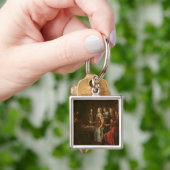 Viering van de bruiloft, 1777 sleutelhanger (Hand)