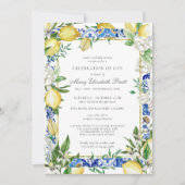 Viering van de dienst voor herdenking van het leve kaart (Voorkant)