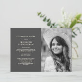 Viering van de Eenvoudige Moderne Foto van het Lev Kaart (Staand voorkant)